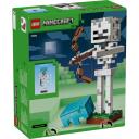 Lego MINECRAFT 21594 Skeletas, 502, 290mm, 222mm, 95mm, 700g, 10+ metų, instrukcija