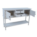 Konsole MELDON 120x33xH81cm, balta 89135