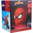 Paladone Zirnekļcilvēka maskas lampiņa PP11357SPMVN, 22cm, USB, 3xAAA, 1xLED, sarkana, brīvi stāvo&scaron;a