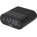 Denver Raadio kell CRQ-107 111131300030, 0,9" LED, Qi laadimine 5W, PLL raadio, 2 &auml;ratust, FM