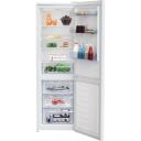 Beko k&uuml;lmik RCSA366K40WN, 223L, 120L, 38dB, 2 ust, LED valgustus, reguleeritav termostaat, p&ouml;&ouml;ratavad uksed