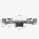 Aiam&ouml;&ouml;bli komplekt Set Colorado 3 hall 1690184 BICA