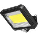 Maclean P&auml;ikese LED seinalamp MCE438, 5.5V, 5W, 400lm, 6000K, IP44, liikumisandur, must plastmass
