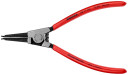 Circlip Pliers, KNIPEX, 46 11 G4, &Oslash; 4-30 mm, ar atvēr&scaron;anas atsperi, melna krāsa