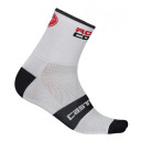 Velo zeķes ROSSOCORSA 9 Sock, izmērs: XXL, Black, 8055688393366 CASTELLI