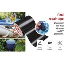 Emos Ремонтная лента F6110, 1м, 100мм, черная, 0,7мм, PVC, UV защита, водонепроницаемая, высокая адгезия