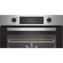 Beko cepe&scaron;krāsns BBIE123001XD, 72 L, 2400 W, A, nerūsējo&scaron;ais tērauds, 6 gatavo&scaron;anas funkcijas, halogēna lampa