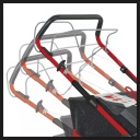 Zāles pļāvējs ar benzīnu GC-PM 56/2 S HW, EINHELL, 3404860, 56 cm grie&scaron;anas platums, 80 l savāk&scaron;anas tvertne, 6 augstuma regulē&scaron;anas līmeņi