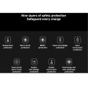 Kompakts ārējais uzlādes akumulators ar 67W ātro uzlādi un integrētu USB-C kabeli 20000 mAh Power Bank Tan BHR08O7GL Xiaomi