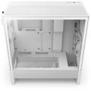 Nzxt Korpus H5 Flow CC-H52FW-01, 430mm, 225mm, 465mm, 1x120mm esif&auml;nnid, 1x120mm tagaf&auml;nnid, 2x2.5" pesa, 1x3.5" pesa