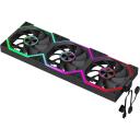 Gamemax Korpuse ventilaator FN12A-N2 WL, 120mm, 58.6 cfm, 800-2000 rpm, H&uuml;drauliline laager, 30.6 dBA