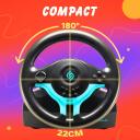 Subsonic Stūre SV 250-S SA5578-1, 22cm, 180&deg;, 2 pedāļi, vadu, dubultā vibrācija, PS4, PS3, XBOX ONE, PC, SWITCH