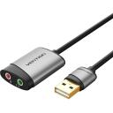 Vention USB v&auml;line helikaart CDKHB 16 bit, 44100-48000 Hz, USB, kaabel 0.15 m, hall
