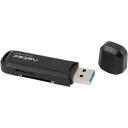Natec Scarab 2 kar&scaron;u lasītājs NCZ-1874, 5000 Mbit/s, USB 3.0 Type-A, saderīgs ar microSD, SD, 1 gab.