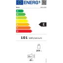 Bosch k&uuml;lmik KIR41VFE0, 204L, 35dB, 1 uks, 5 riiulit, LED valgustus, 220-240V, E klass