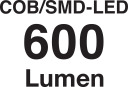 LED gaisma, HAZET, 1979N-85, 255 x 55 x 35 mm, 600 lm, akumulatora darbības laiks līdz 20 h