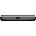 Goobay Magnētiskā bezvadu baro&scaron;anas banka 70182, 5000 mAh, USB-C, 3 A, Li-polimērs, melna