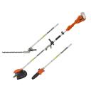 Dārza daudzfunkcionālais rīks 4-in-1, POWERPLUS, POWDPG75530, Vērtējums spriegums: 40 V, Šafts garums: 1770 mm