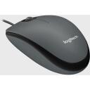 Logitech USB оптическая мышь M100/BLACK 910-006652, 1000DPI, 3 кнопки, оптическая, сетевой кабель, черный
