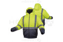 Augstas redzamības jaka HOGERT HT5K244-3XL, dzeltena, izmērs 3XL