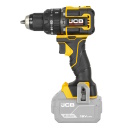 JCB JCB-18PCD-75-5 Professional 18V компактная бесщеточная дрель-шуруповерт для сверления и закручивания 75Нм патрон 13мм 2x5.0Ач аккумуляторы зарядное устройство 4.5А