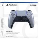 Sony PlayStation 5 DualSense bezvadu kontrolieris, 711719572701, akumulators, USB Type-C, bezvadu, sudraba, adaptīvie izsistieni