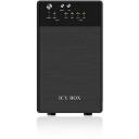 Raidsonic ICY BOX ārējais RAID sistēma IB-RD3620SU3, AC 120/230 V, USB 3.0, eSATA, 3.5" HDD, 2x3.5" HDDs, JBOD, 1 ventilators