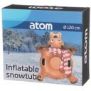 Atom Надувной снегокат 6393360, 122 x 105 x 45 см, ПВХ 0,4 мм, для использования внутри и снаружи