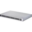 Ubiquiti UniFi USW-PRO-48 v&otilde;rgukommutator, 48x Gigabit Ethernet porti, 4x SFP+ pesa, 1U, h&otilde;bedane, L2/L3, VLAN tugi