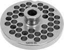 Gaļas maļamās mašīnas asmens YG-03273, YATO, 8 mm caurums, nerūsējošais tērauds, 81.5 mm diametrs