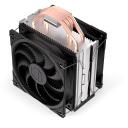 Endorfy CPU Au&scaron;intuvas Fera 5 Dual Fan EY3A006, 120mm, 1800RPM, 4 &scaron;ilumos vamzdžiai, juodas