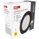Emos LED &scaron;viestuvas NEXXO ZD1323, 7 W, 480 lm, IP40/IP20, &scaron;iltai/neutrali balta, apvalus, 30 000 valandų, 110&deg; spindulio kampas