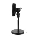 Eurom Vento 3DS Comfort Black pastatomas ventiliatorius oro cirkuliacijai patalpų vėsinimui 25W 35cm 3D osciliacija 12 greičių nuotolinis valdymas juoda
