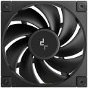 Deepcool Korpuse ventilaator FD12 R-FD12-BKNPN1-G, 120mm, 64.2 cfm, 27.6 dBA, PWM tugi, heli padjad