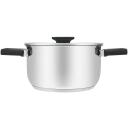 Resto Kastrul 92202 2.5L, L&auml;bim&otilde;&otilde;t: 18 cm, Materjal: Bakeliit, Roostevaba teras, Ergonomilised kokkuklapitavad k&auml;epidemed