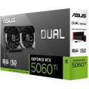 Asus Graafikakaart RTX 5060 Ti 90YV0MP3-M0NA00, 8 GB GDDR7, 4608 CUDA tuuma, 128 bit, 2 ventilaatorit, 7680 x 4320 px