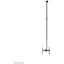 Neomounts televizora stiprinājums griestu stiprinājums CL35-440BL16XL 37-70" h 250-300 cm, 50 kg, VESA 150x200-600x400 mm