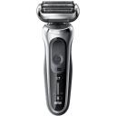 Braun Skuveklis 71-S7200cc, 50min, slapjai un sausai skū&scaron;anai, sudraba/melns, precīzs trimmeris, SmartCare Center