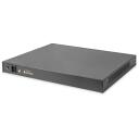 Digitus PoE inžektors DN-95117, 370 W, 24 x RJ-45, AC 100-240 V, 19" - 1U, melns