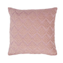 Spilvens TEDDY 45x45cm, rozā ziedu motīvs P0069418