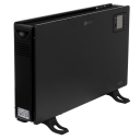 Kompakts konvekcijas ventilatora sildītājs ar tālvadības pulti 2000 W 3 jaudas līmeņi līdz 30 m² Melns CR7739 Camry