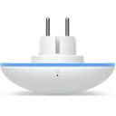 Wi Fi 6 prieigos ta&scaron;kas belaidis stiprintuvas 802.11ax 6 erdviniai srautai iki ~5.3 Gb s 115 m&sup2; aprėptis 300+ įrenginių montuojamas ant sienos su AC maitinimo ki&scaron;tuku U6 Extender Baltas Ubiquiti