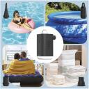 Sandberg Mini Gaisa Sūknis Laterna 420-93, 1200 mAh, 7.4V, 180-200 L/m, 3-4 KPA, 1-2 stundas uzlāde