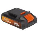 Akumulators 20V 3.0Ah, POWERPLUS, POWDP9023, saderīgs ar 20V instrumentiem