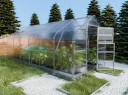Siltumnīca KLASIKA DROP 2,5x6m ar 6mm polikarbonāta KLASIKA GREENHOUSE
