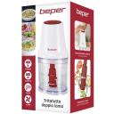 Beper Smalcinātājs P102ROB010, 400W, 4 asmeņi, 0.5l, plastmasa, nerūsējo&scaron;ais tērauds, impulsa režīms, dro&scaron;ības sistēma