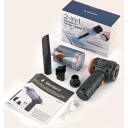 Gembird rankinis dulkių siurblys CK-MVC-01 15 W, 2500 Pa, 18 min, be mai&scaron;elio, 1,8 Ah, Li-Poly, juodas