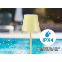 Beper Laualamp P201UTP126, 5 V, 110 lm, 2 W, kollane, reguleeritav valge valgus, IPX4, USB, 1 pirn