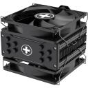 Xilence CPU Охладитель M705D XC061, 220W, 2x120mm вентиляторы, 5 тепловых трубок, FDB, черный