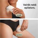 Braun Epilators SE7-041, balta, 40min, 4 uzgaļi, 40 pincetes, akumulators, sausā/mitrā epilācija, apgaismojums, ūdensizturīgs
